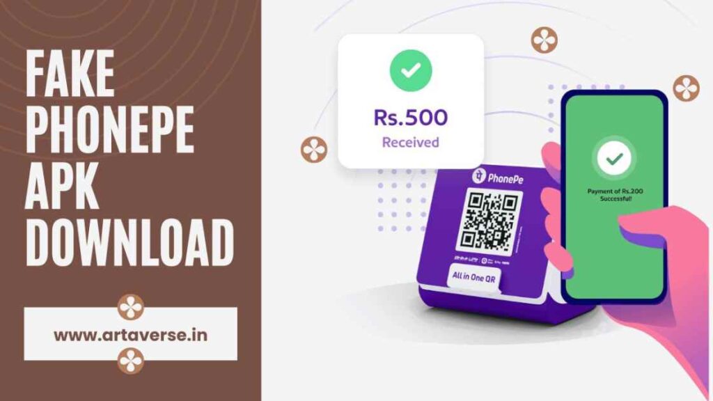 fake phonepe apk download