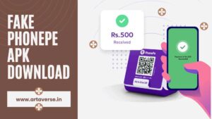 fake phonepe apk download