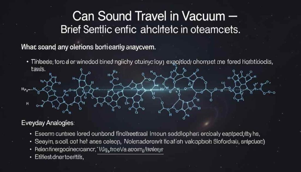 can sound travel in vacuum can sound travel in vacuum