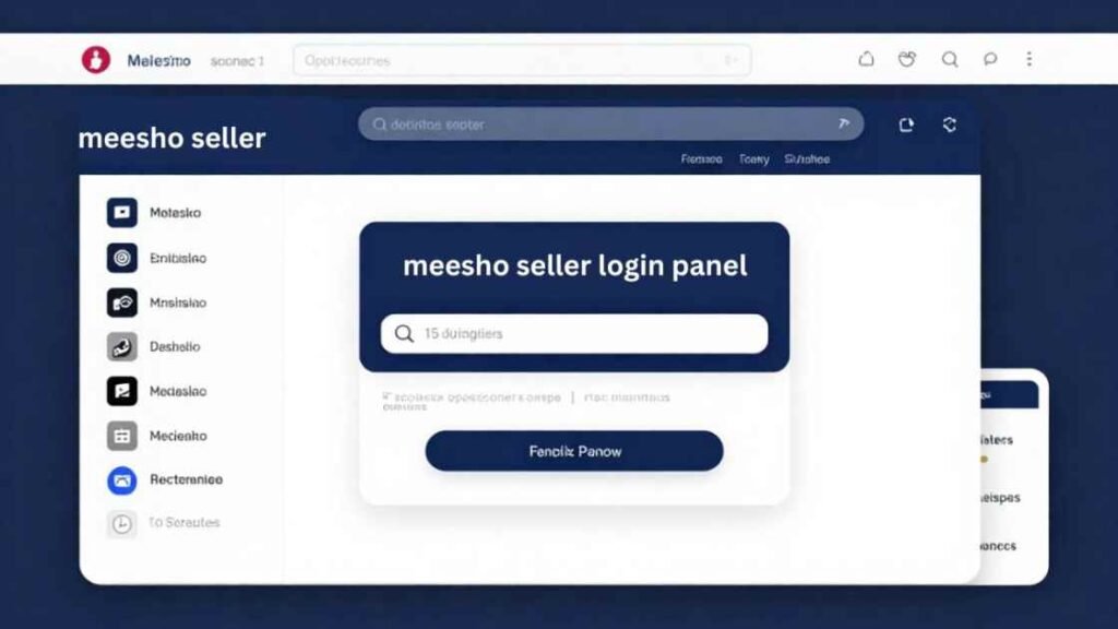meesho seller login panel meesho seller login panel