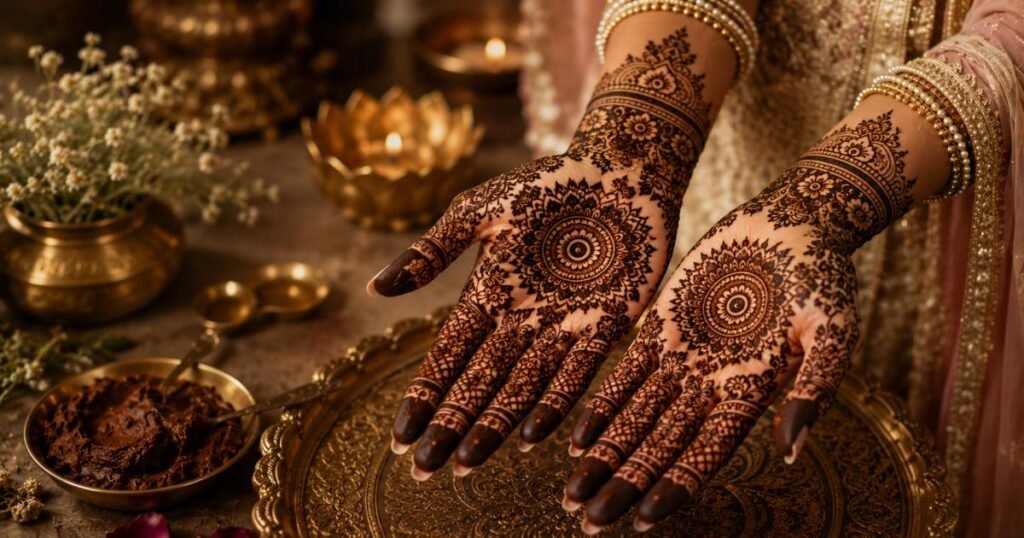 Royal Front Hand Mehndi Design for Beginners and Brides: Stylish Ideas with Easy Inspiration

