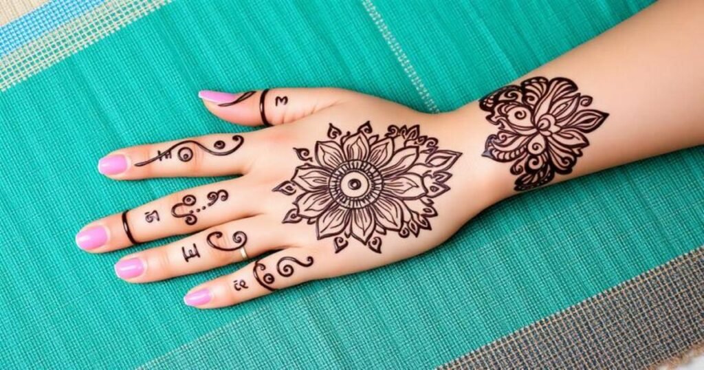 Royal Front Hand Mehndi Design for Beginners and Brides: Stylish Ideas with Easy Inspiration
