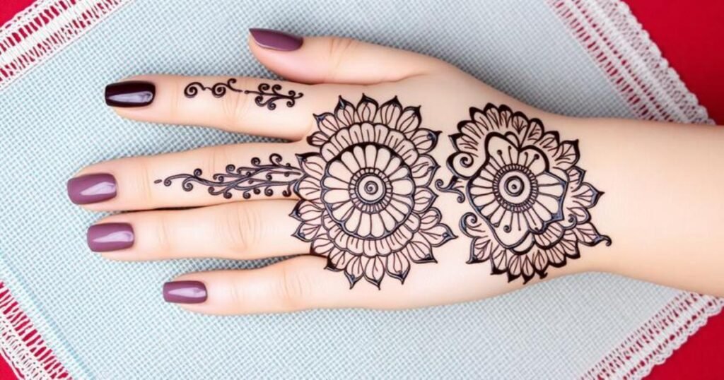 Royal Front Hand Mehndi Design for Beginners and Brides: Stylish Ideas with Easy Inspiration
