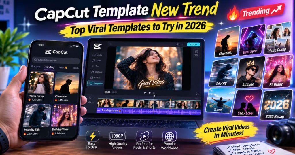 CapCut Template New Trend: Top Viral Templates to Try in 2026