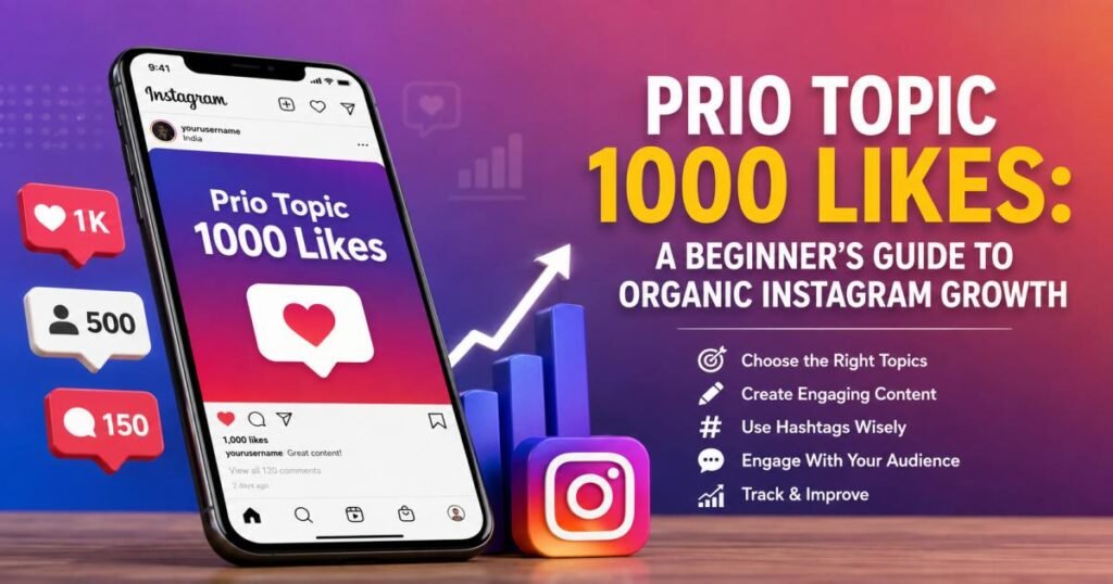 Prio Topic 1000 Likes: How to Get 1,000 Likes on Instagram