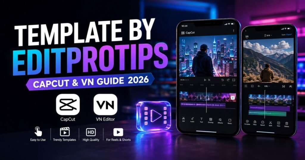 Template by EditProTips: CapCut & VN Guide 2026