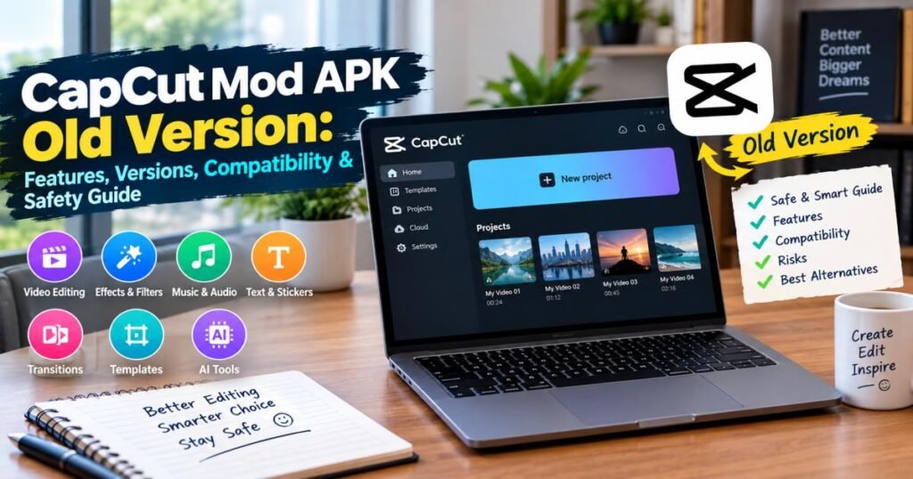 CapCut Mod APK Old Version: Features, Versions, Compatibility & Safety Guide