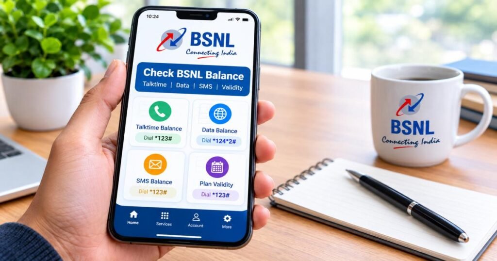 Check BSNL Balance: Latest BSNL Balance Check Codes for Data, Talktime & Validity
