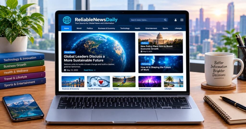 ReliableNewsDaily Explained: News, Updates, Credibility, and What Readers Should Know
