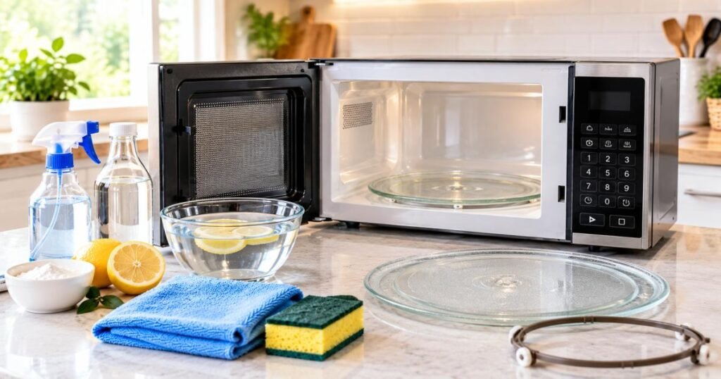 How to Clean a Microwave: Easy Ways to Remove Grease, Food Stains & Bad Odors

